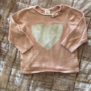 H&M heart sweater